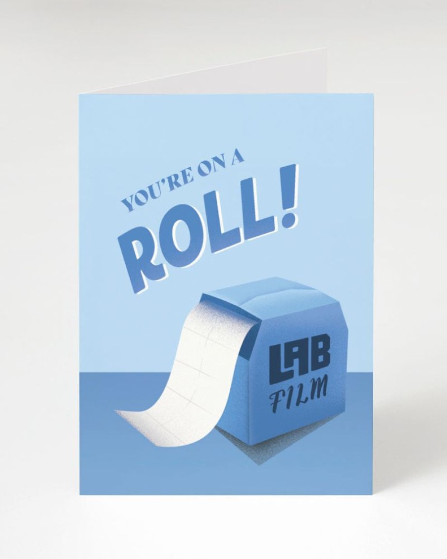 Stationery Cognitive Surplus | You'Re On A Roll Greeting Card - Congratulations | Cognitive Surplus