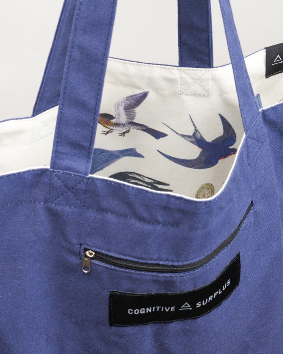 Bags Cognitive Surplus | Birds Tote Bag | Reversible Tote