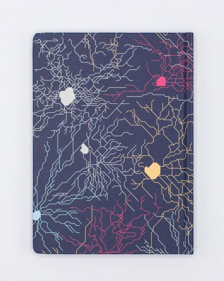 Notebooks Cognitive Surplus | Neural Circuit Hardcover Notebook