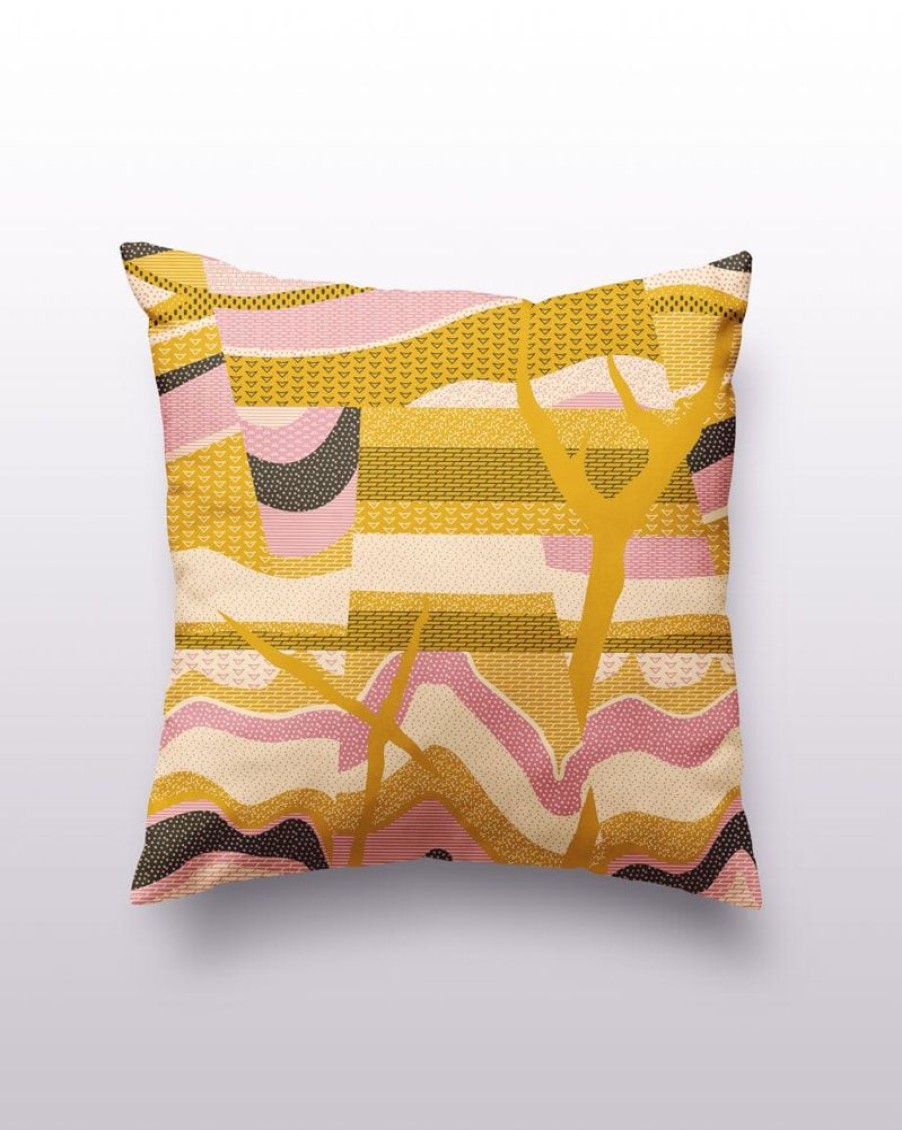 Home Cognitive Surplus | Geologic Layers Pillow Cover