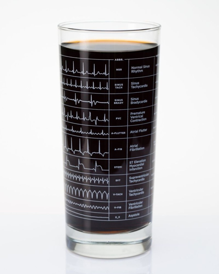 Kitchen + Bar Cognitive Surplus | Heartbeat Drinking Glass