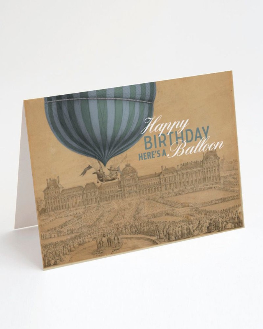 Stationery Cognitive Surplus | Balloon Happy Birthday Card - Science Stationery | Cognitive Surplus