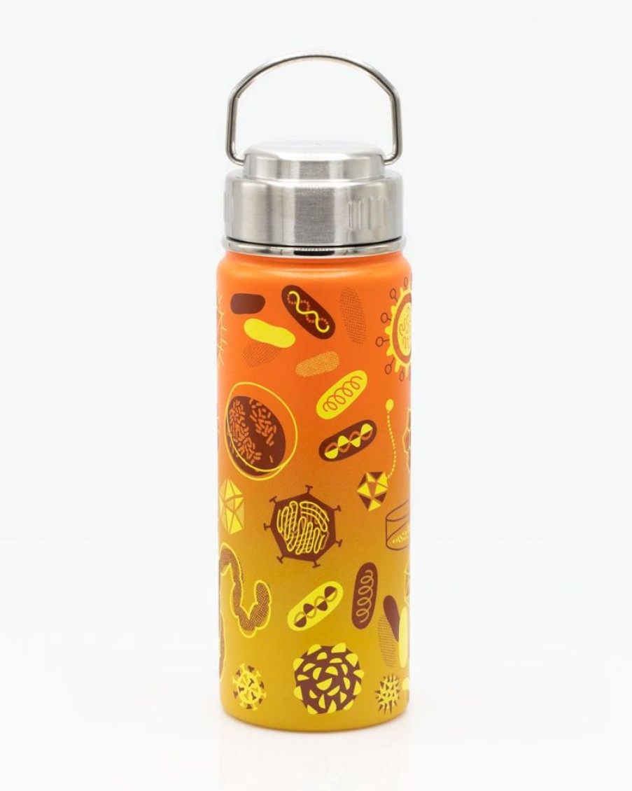 Kitchen + Bar Cognitive Surplus | Retro Microbiology Stainless Steel Vacuum Flask / Insulated Travel Mug