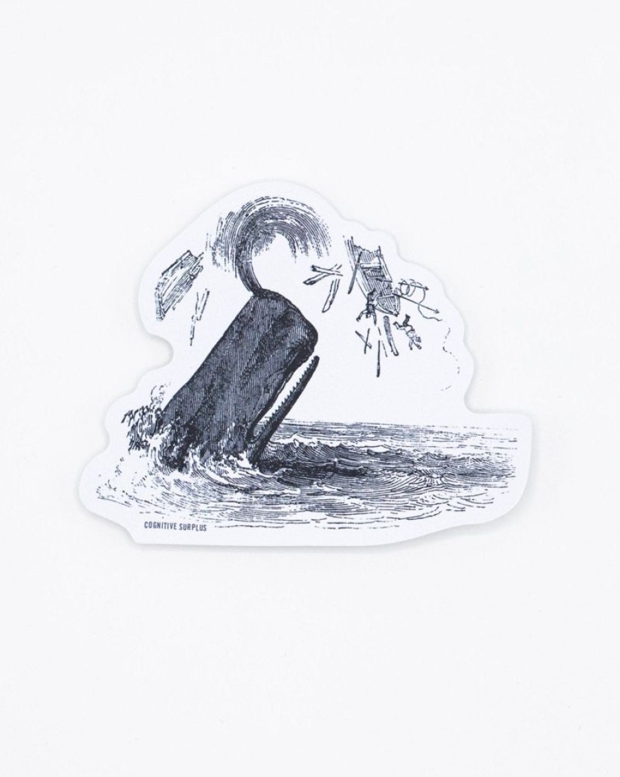 Stationery Cognitive Surplus | Whale Attack Sticker