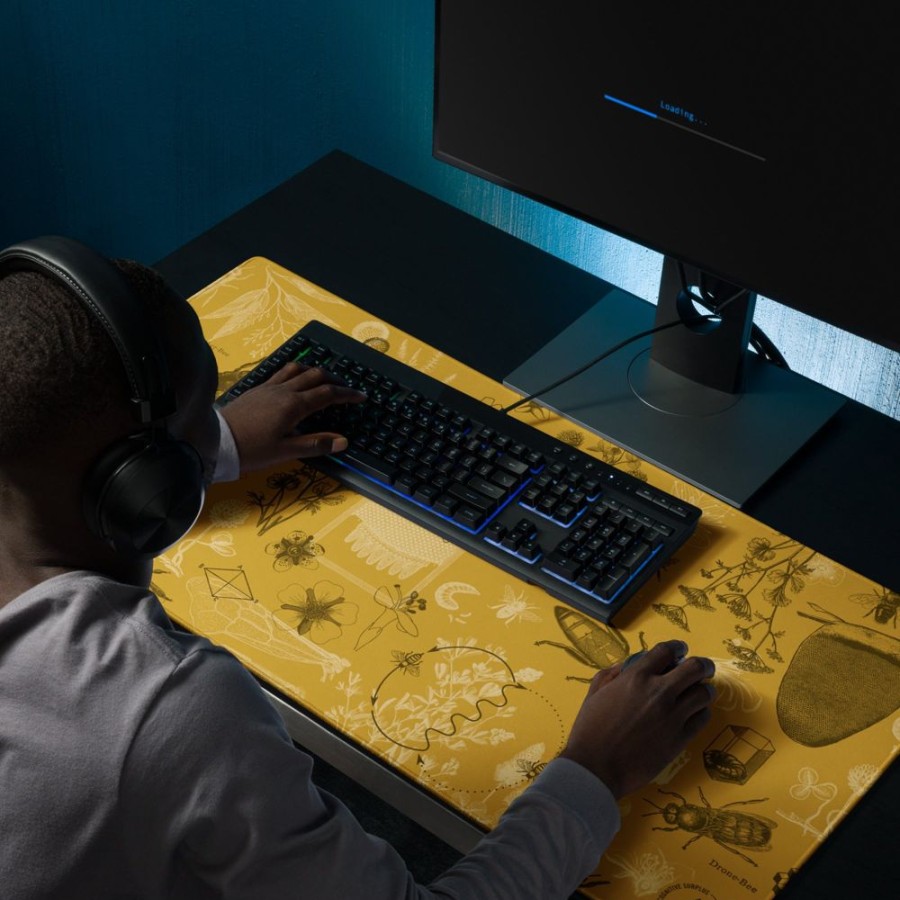 Home Cognitive Surplus | Honey Bee Gaming Mouse Pad