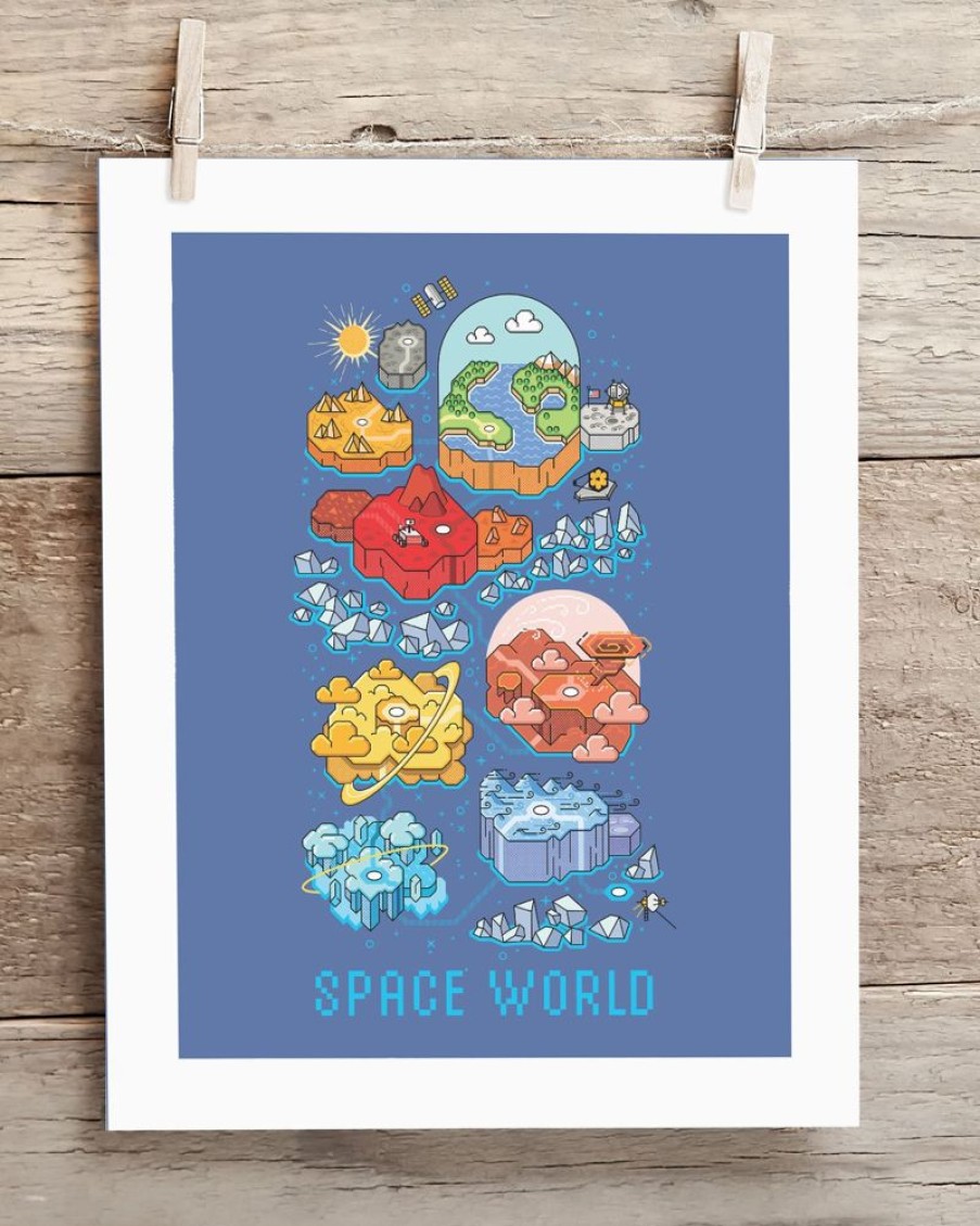 Wall Art Cognitive Surplus | Space World Museum Print