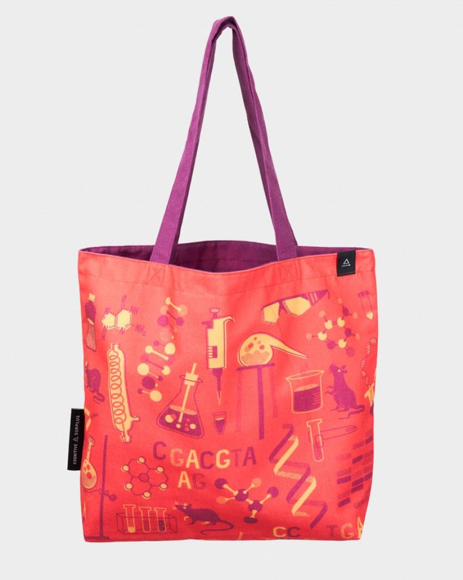 Bags Cognitive Surplus | Science Lab Tote Bag | Reversible Tote