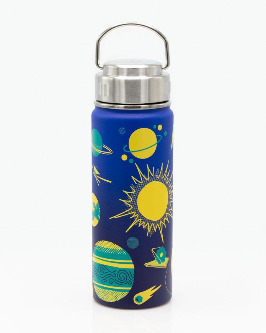 Kitchen + Bar Cognitive Surplus | Retro Space 18 Oz Stainless Steel Water Bottle / Travel Mug | Cognitive Surplus