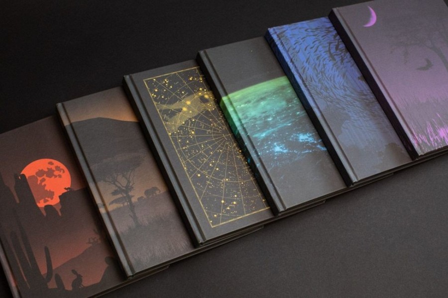 Notebooks Cognitive Surplus | Dark Matter Notebook Multi-Pack