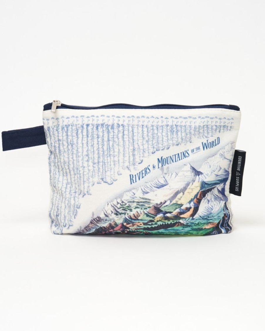 Bags Cognitive Surplus | Rivers & Mountains Pencil Bag