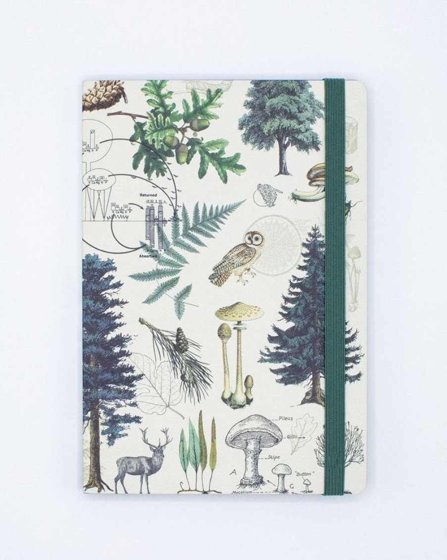 Notebooks Cognitive Surplus | Woodland Forest A5 Notebook - Dotted Lines | Cognitive Surplus