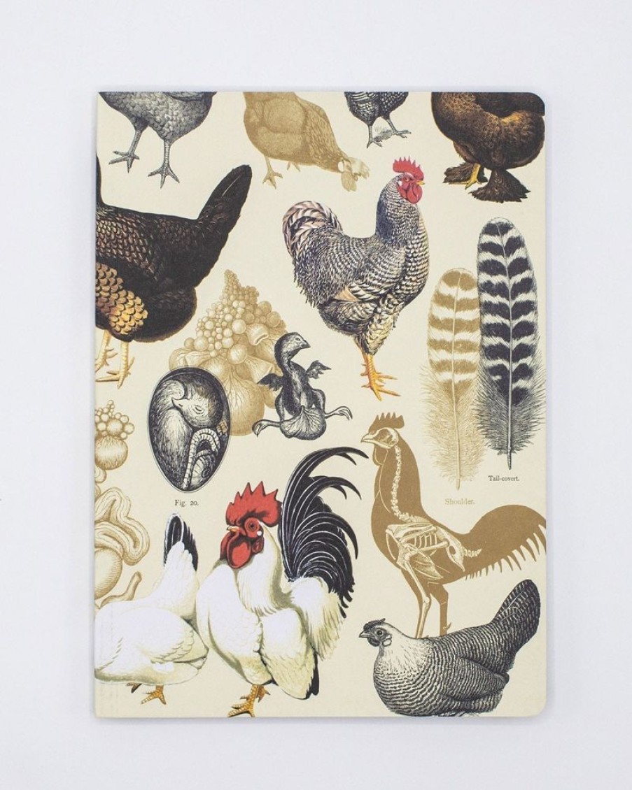 Notebooks Cognitive Surplus | Chickens Softcover Notebook | Cognitive Surplus