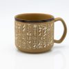 Kitchen + Bar Cognitive Surplus | Hieroglyphics Mug - Hand Carved | Cognitive Surplus