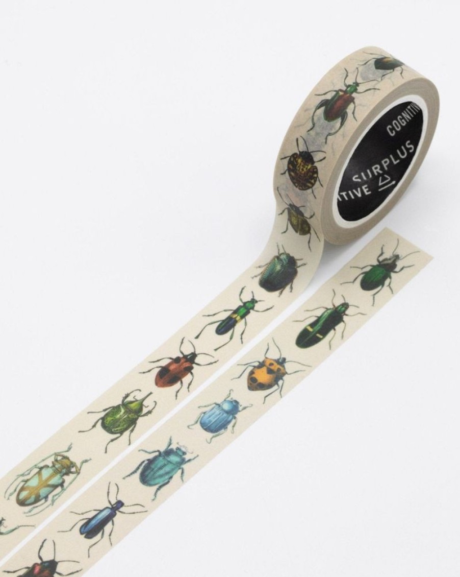 Stationery Cognitive Surplus | Entomology: Beetles Washi Tape