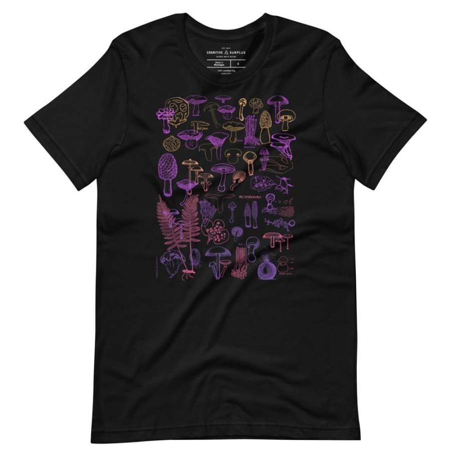 Apparel Cognitive Surplus | Vintage Lounge Mushroom Graphic Tee