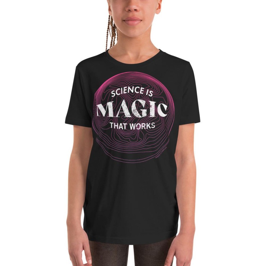 Apparel Cognitive Surplus | Science Is Magic That Works Youth Graphic Tee