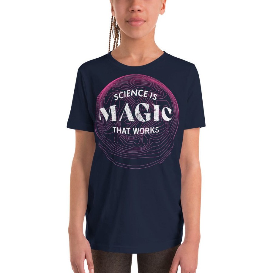 Apparel Cognitive Surplus | Science Is Magic That Works Youth Graphic Tee