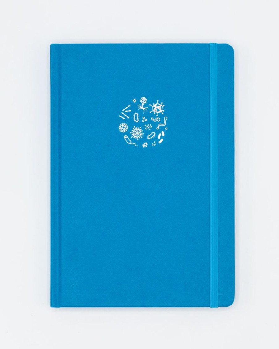 Notebooks Cognitive Surplus | Epidemiology A5 Notebook | Recycled Notebook Kingfisher Blue