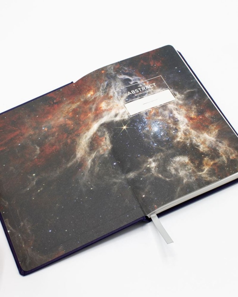 Notebooks Cognitive Surplus | James Webb Space Telescope Notebook - Dotted Lines | Cognitive Surplus Nebula Violet