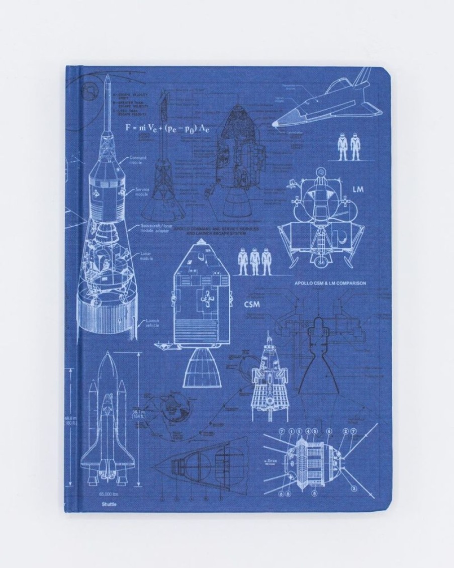 Notebooks Cognitive Surplus | Rocketry Hardcover - Blank