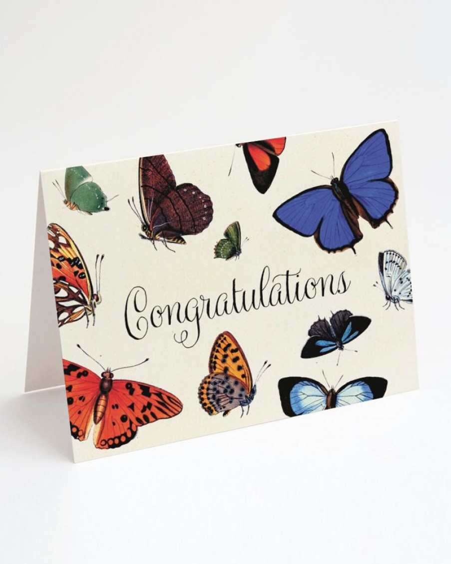 Stationery Cognitive Surplus | Congratulations Card - Butterfly Greeting Card | Cognitive Surplus