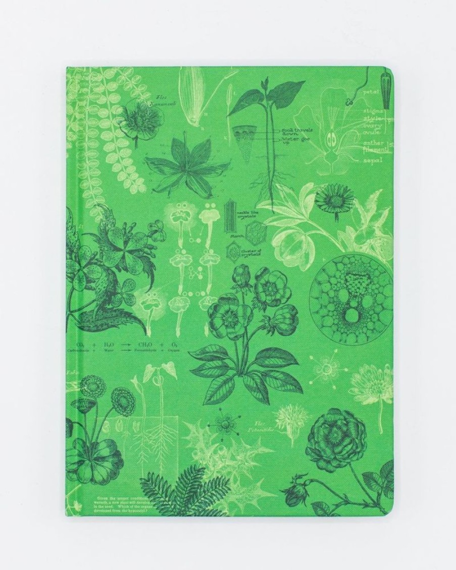 Notebooks Cognitive Surplus | Botanical Print Hardcover Notebook | Biology Gifts