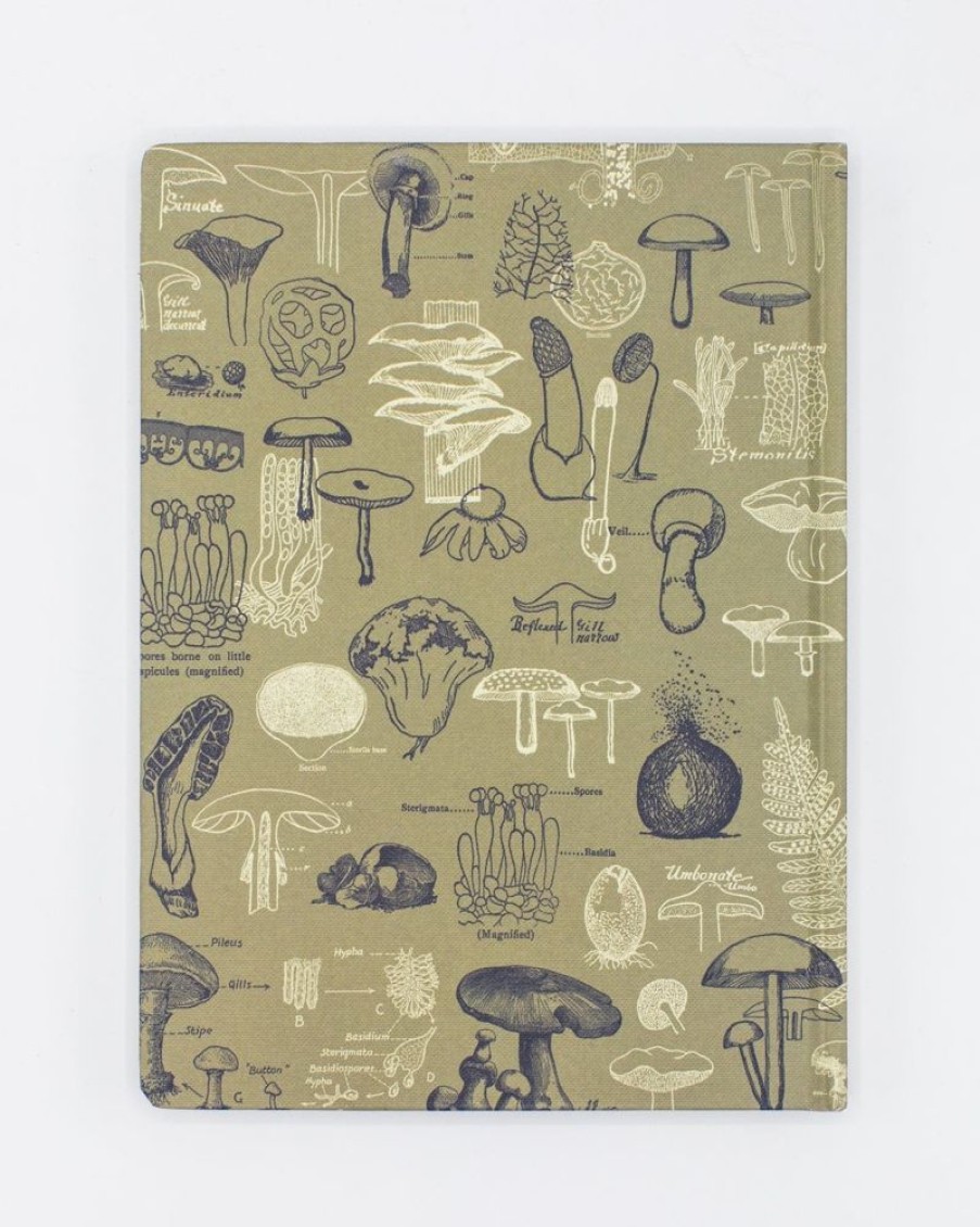 Notebooks Cognitive Surplus | Mushroom Notebook - Hardcover | Dot Grid Journal