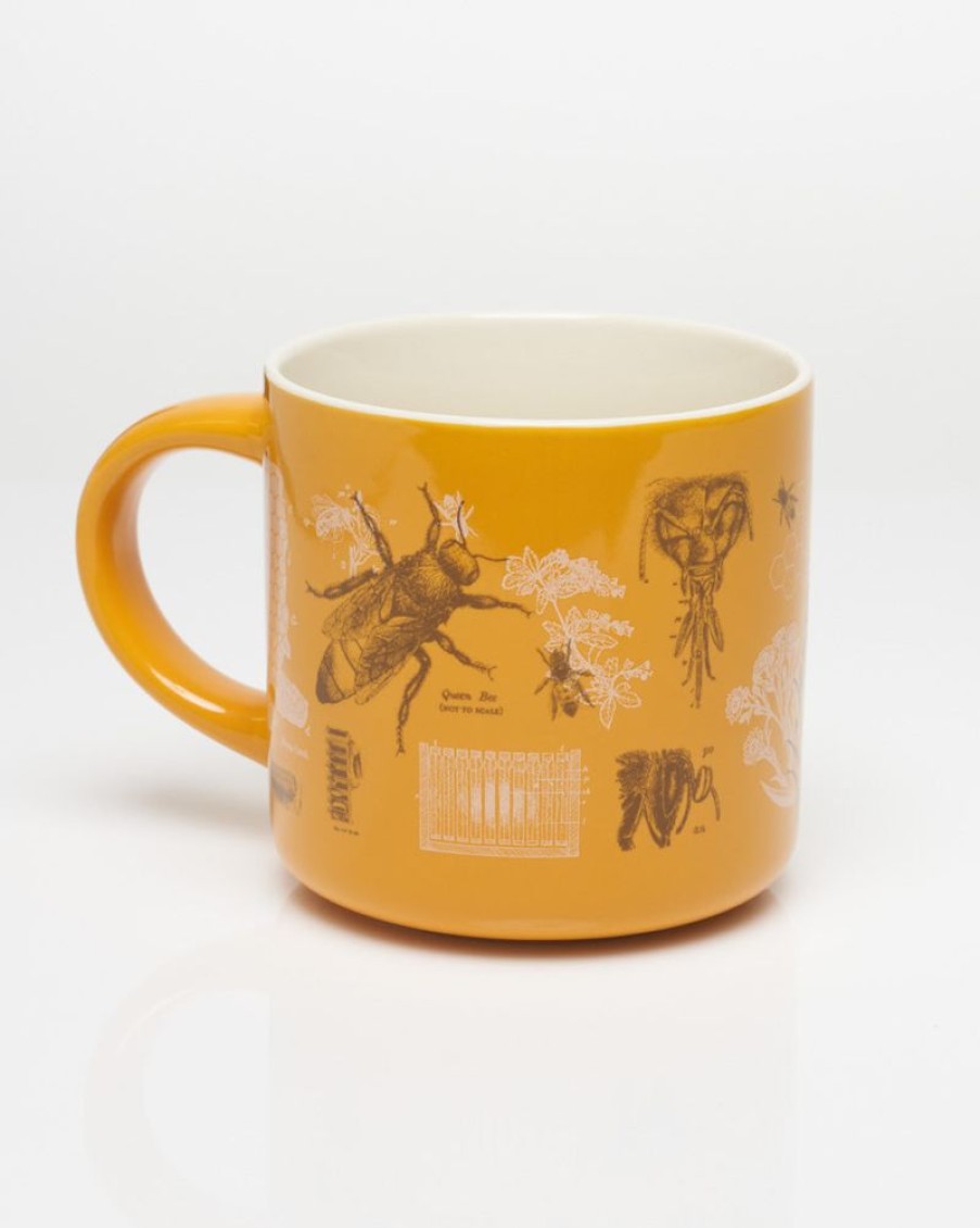 Kitchen + Bar Cognitive Surplus | Honey Bee Mug - Entomology Mug | Cognitive Surplus