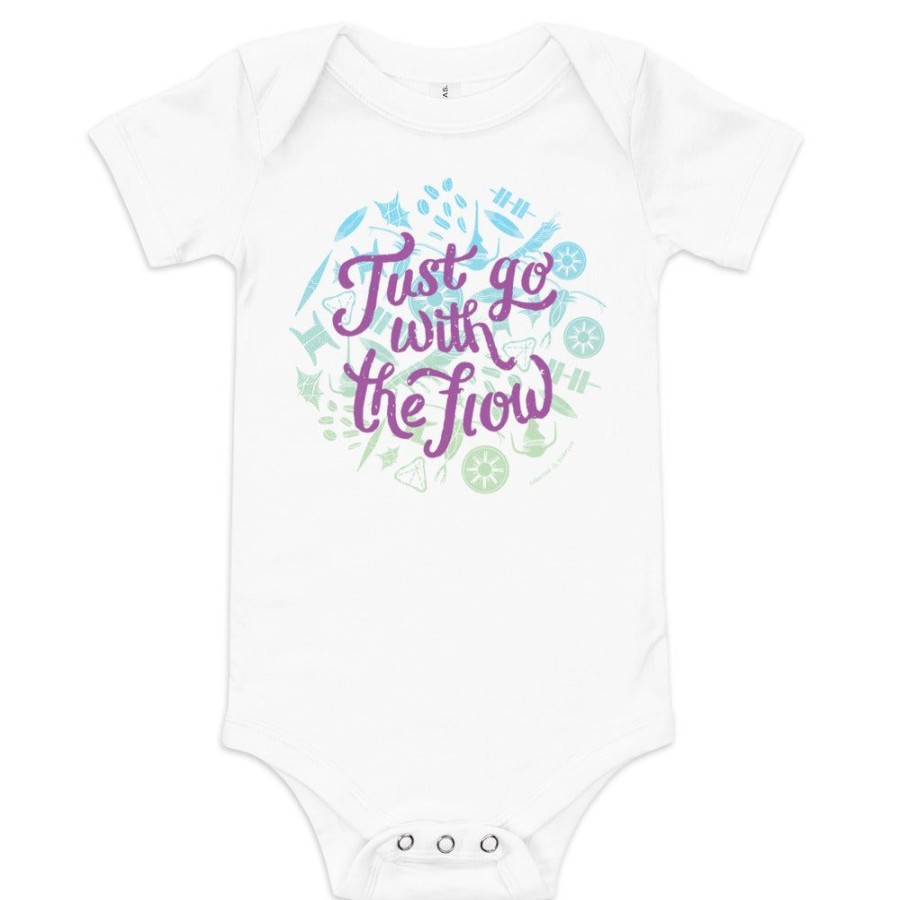 Apparel Cognitive Surplus | Plankton: Just Go With The Flow Baby Bodysuit