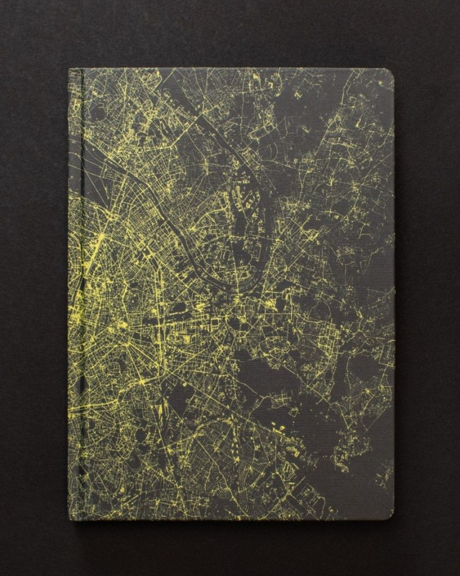 Notebooks Cognitive Surplus | Paris At Night Dark Matter Notebook