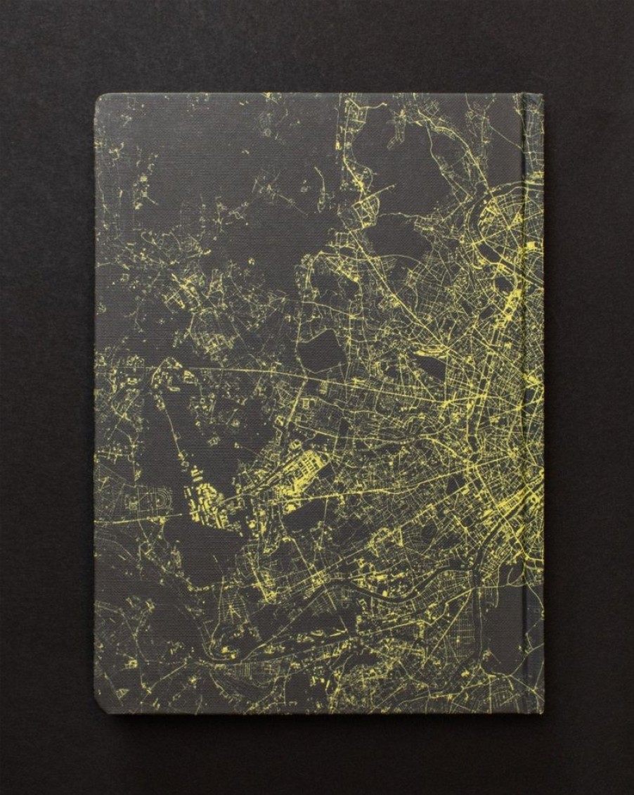 Notebooks Cognitive Surplus | Paris At Night Dark Matter Notebook