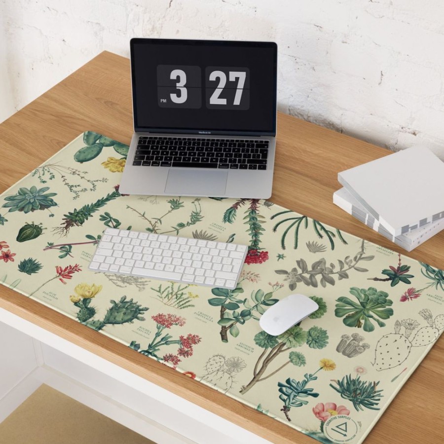 Home Cognitive Surplus | Succulents Gaming Mouse Pad