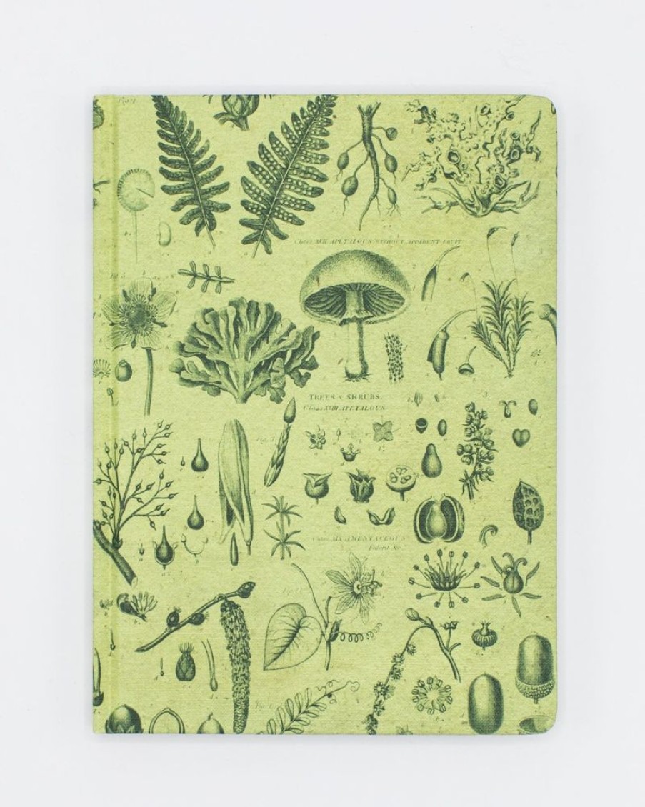 Notebooks Cognitive Surplus | Botanical Print Notebook - Hardcover | Science Notebook