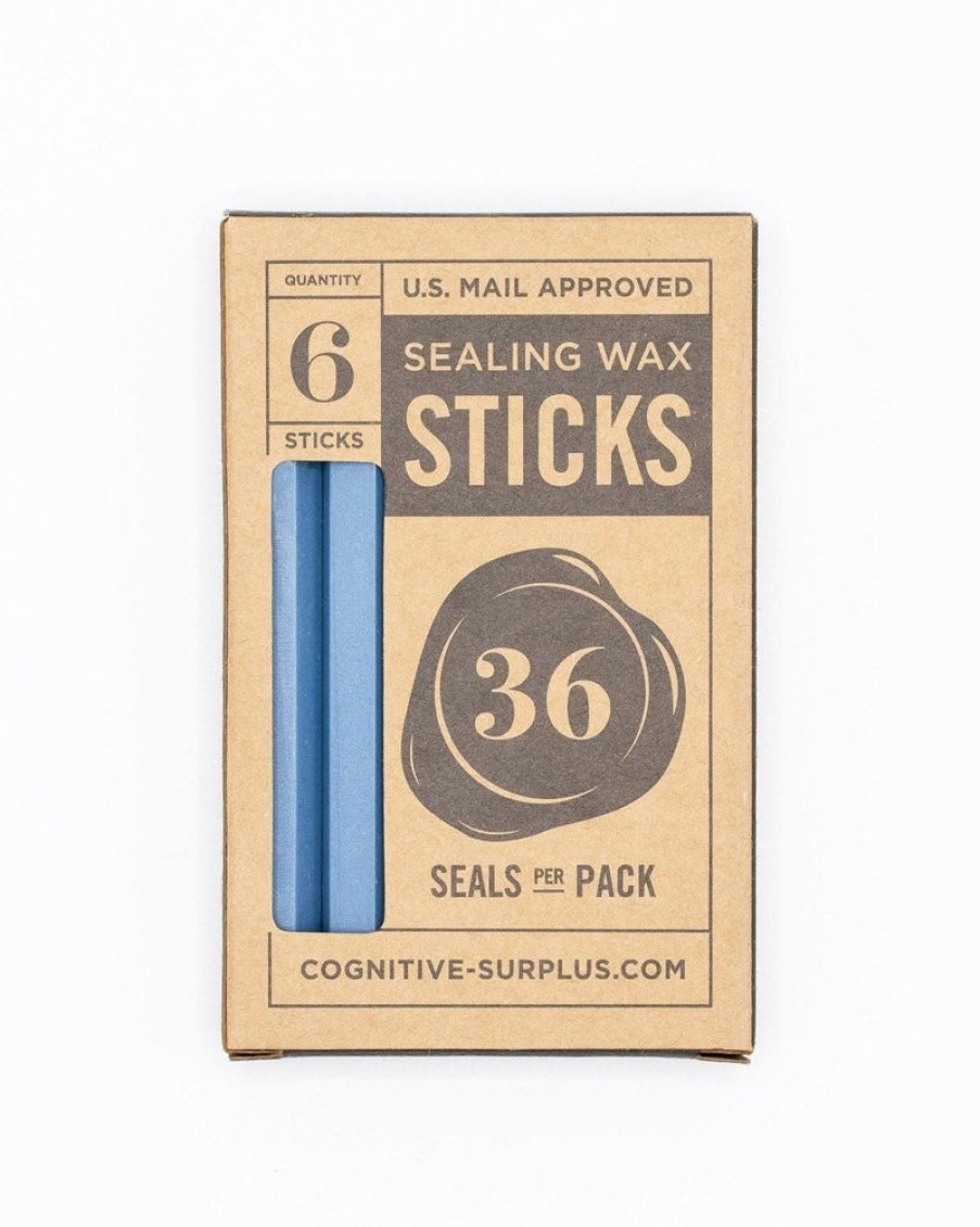 Stationery Cognitive Surplus | Sky Blue Sealing Wax Sticks