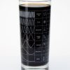 Kitchen + Bar Cognitive Surplus | Electromagnetic Spectrum Drinking Glass