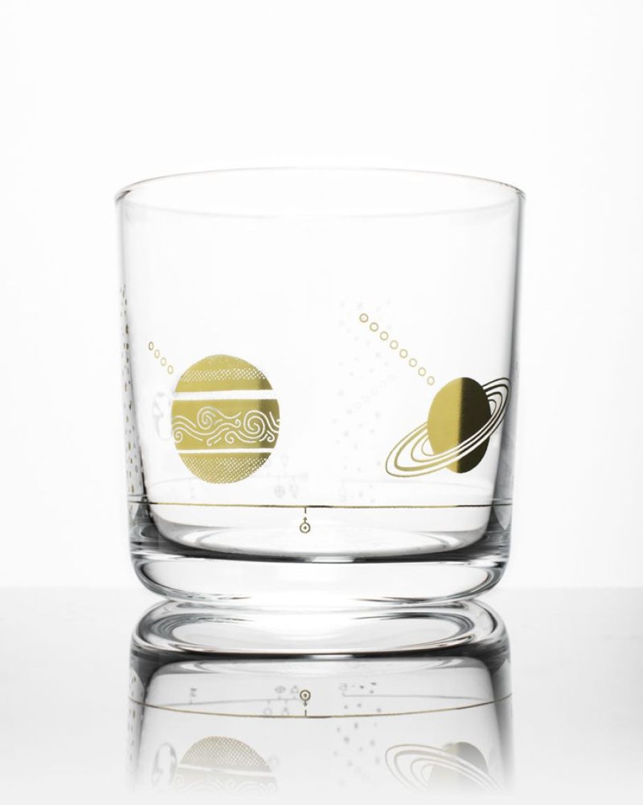 Kitchen + Bar Cognitive Surplus | Solar System Whiskey Glass - Scotch Glass | Cognitive Surplus