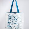 Bags Cognitive Surplus | Beneath The Waves | Reversible Canvas Tote Bag