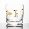 Kitchen + Bar Cognitive Surplus | Poisonous Mushrooms Whiskey Glass - Scotch Glass | Cognitive Surplus