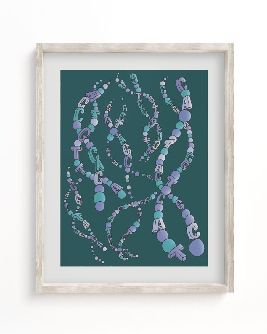 Wall Art Cognitive Surplus | Genetics: Dna Museum Print | Pharmacist Gift