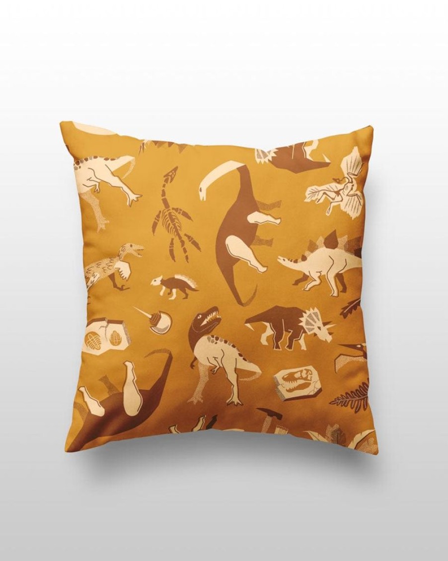 Home Cognitive Surplus | Retro Dinosaur Pillow Cover