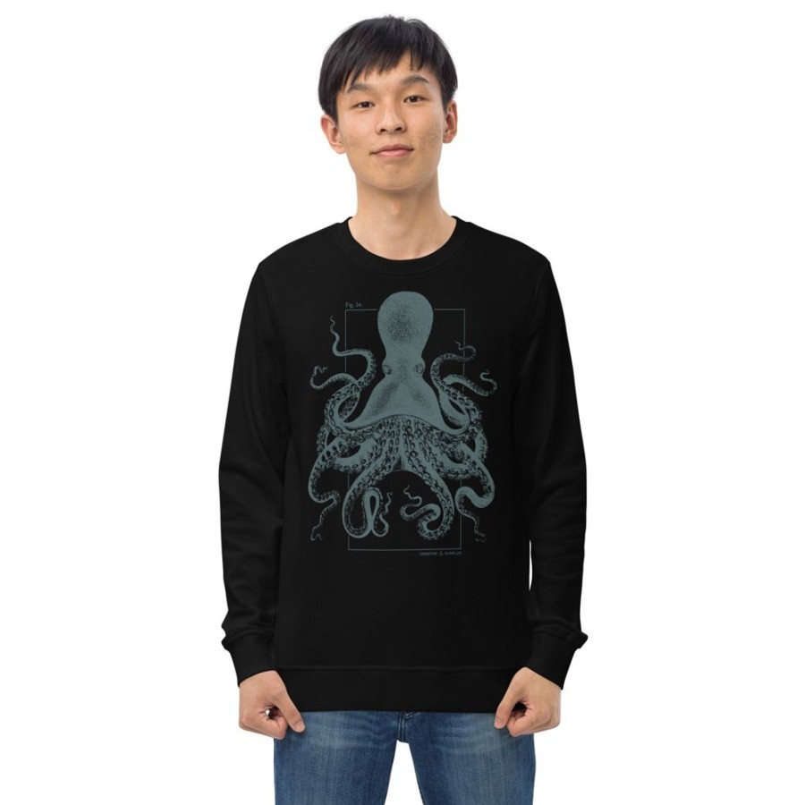 Apparel Cognitive Surplus | Beware The Kraken Sweatshirt - Organic