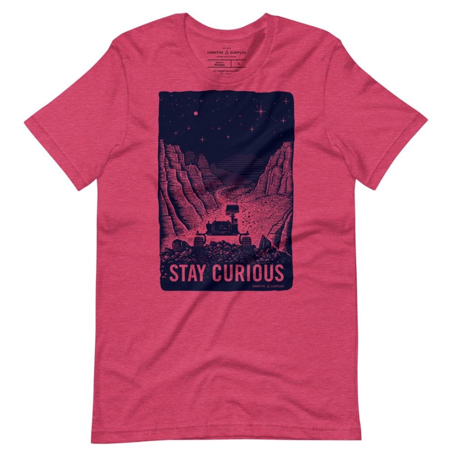 Apparel Cognitive Surplus | Stay Curious Mars Rover Graphic Tee