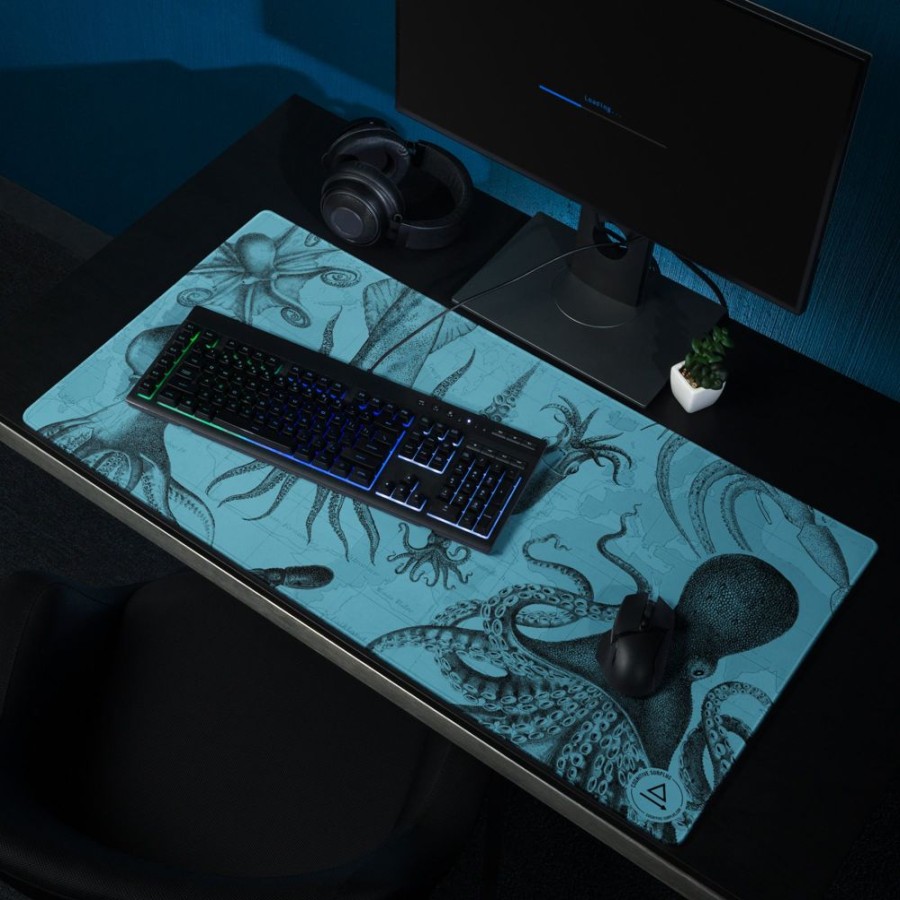 Home Cognitive Surplus | Beware The Kraken Gaming Mouse Pad