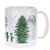 Kitchen + Bar Cognitive Surplus | Forest & Trees Mug 20 Oz | Botanical Print Science Mug