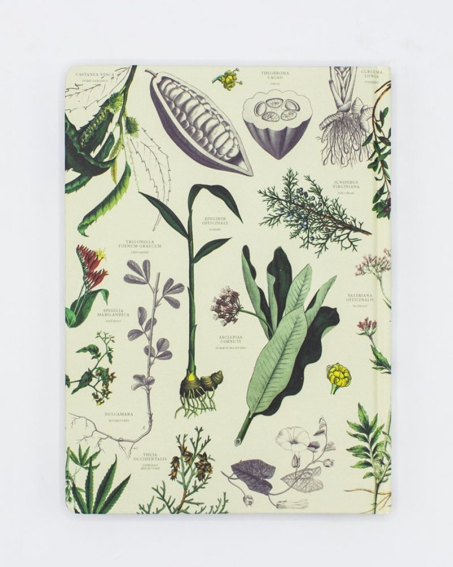 Notebooks Cognitive Surplus | Medicinal Botany Hardcover Notebook - Lined/Grid