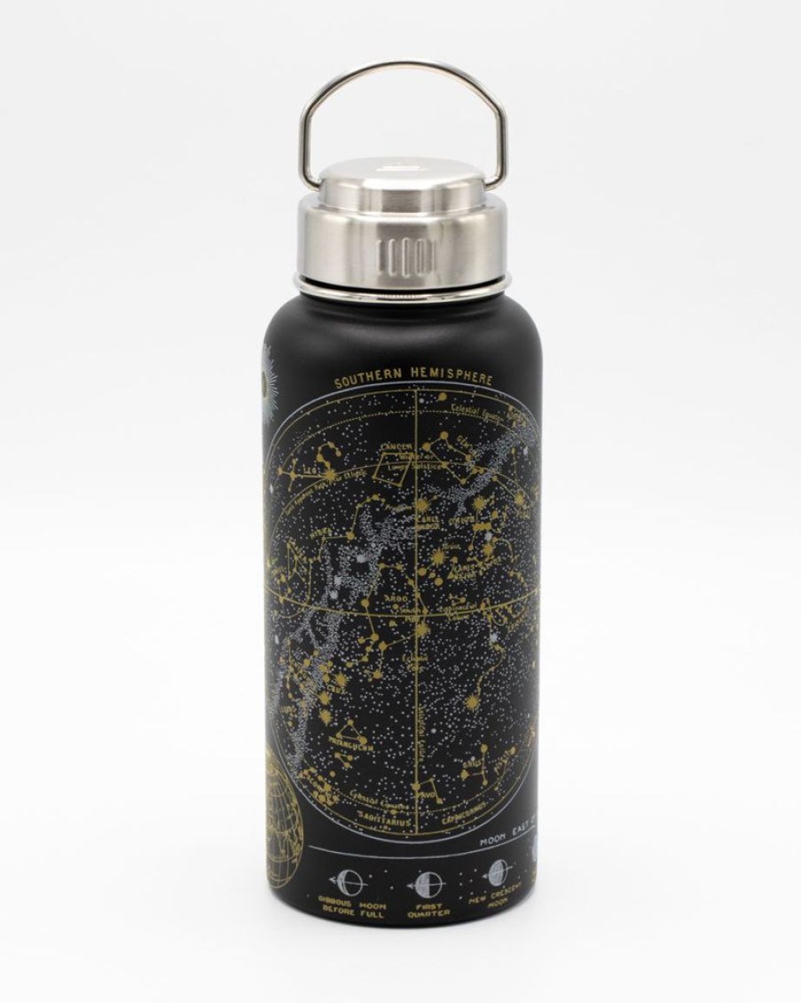 Kitchen + Bar Cognitive Surplus | Astronomy 32 Oz. Stainless Steel Water Bottle | Cognitive Surplus