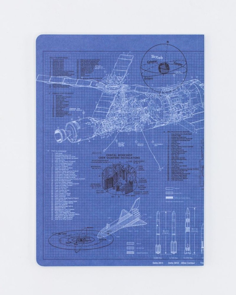 Notebooks Cognitive Surplus | Space Exploration Softcover Notebook | Space Notebook