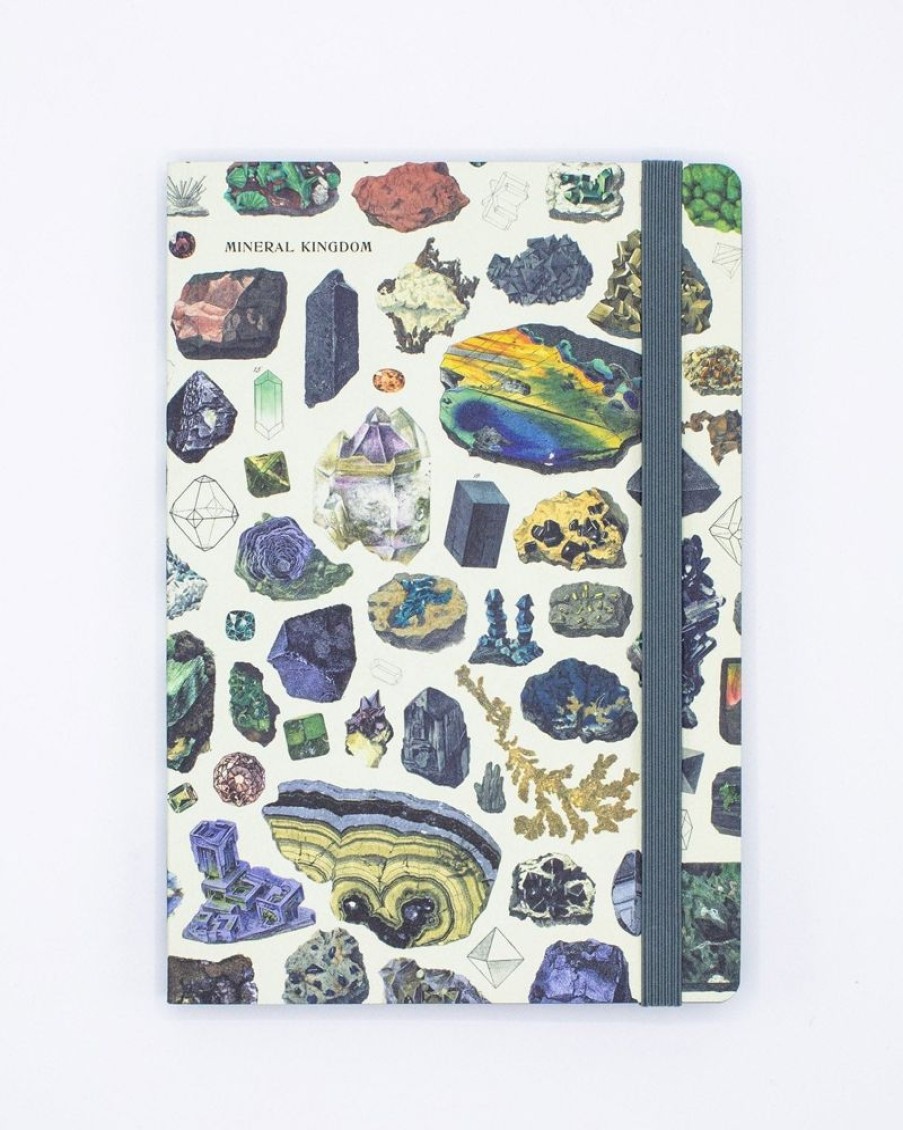 Notebooks Cognitive Surplus | Gems & Minerals Notebook - Rockhound A5 Softcover | Cognitive Surplus