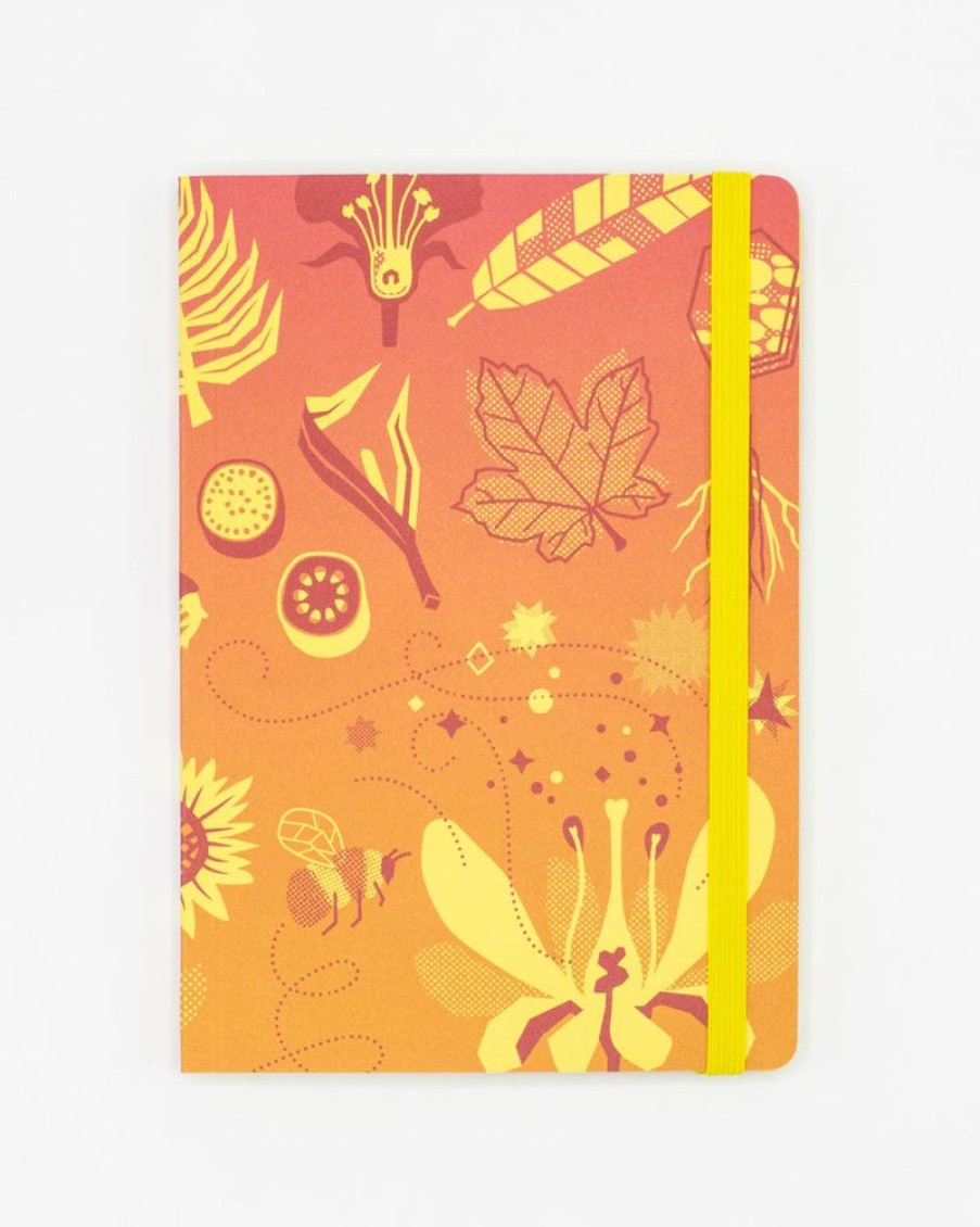 Notebooks Cognitive Surplus | Retro Botany A5 Notebook - Dotted Lines | Cognitive Surplus