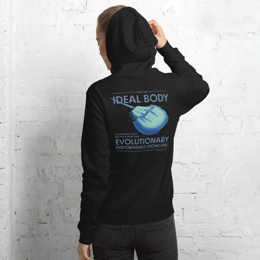 Apparel Cognitive Surplus | Horseshoe Crab: Peak Evolutionary Performance Hoodie